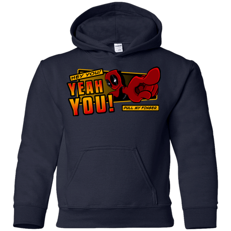 Sweatshirts Navy / YS Dead Pull Youth Hoodie