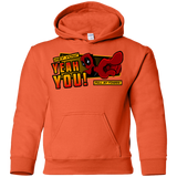 Sweatshirts Orange / YS Dead Pull Youth Hoodie