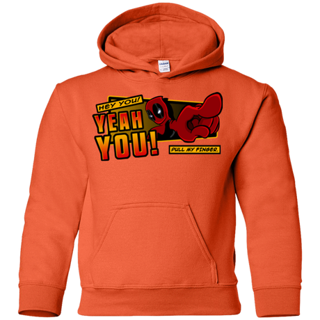 Sweatshirts Orange / YS Dead Pull Youth Hoodie