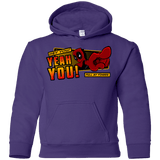 Sweatshirts Purple / YS Dead Pull Youth Hoodie