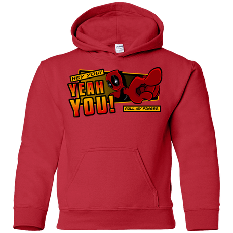 Sweatshirts Red / YS Dead Pull Youth Hoodie