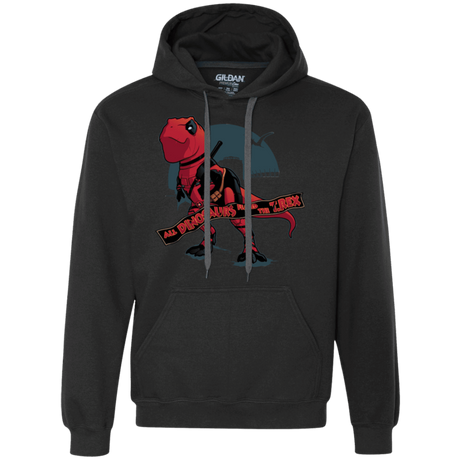 Sweatshirts Black / Small Dead Rex Premium Fleece Hoodie