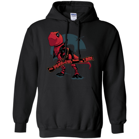 Sweatshirts Black / Small Dead Rex Pullover Hoodie