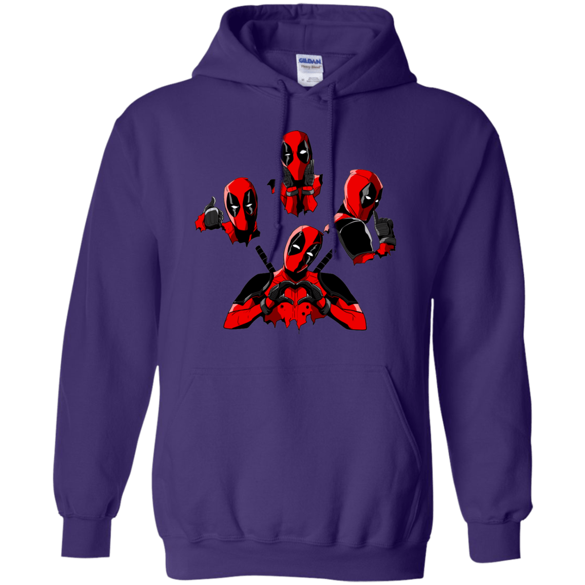 Sweatshirts Purple / S Dead Rhapsody Pullover Hoodie