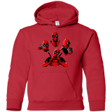 Sweatshirts Red / YS Dead Rhapsody Youth Hoodie