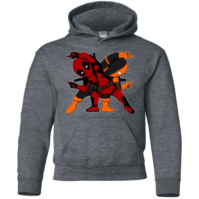 Sweatshirts Dark Heather / YS Deadfusion Youth Hoodie