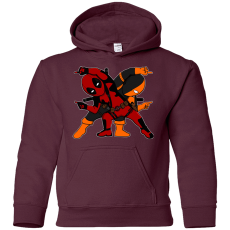 Sweatshirts Maroon / YS Deadfusion Youth Hoodie