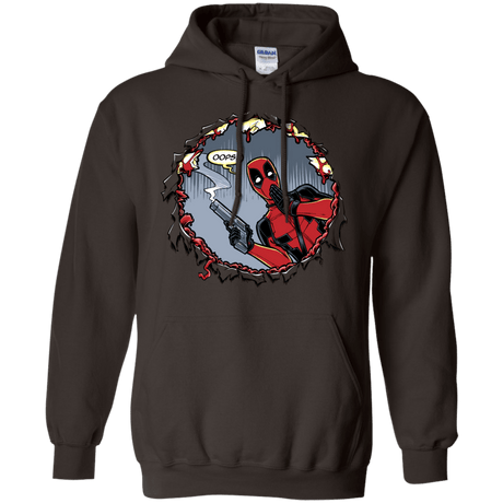 Sweatshirts Dark Chocolate / S Deadpool 007 Pullover Hoodie