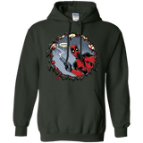 Sweatshirts Forest Green / S Deadpool 007 Pullover Hoodie