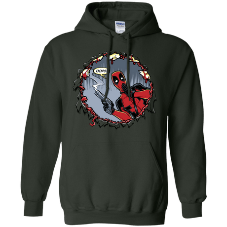 Sweatshirts Forest Green / S Deadpool 007 Pullover Hoodie