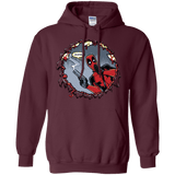 Sweatshirts Maroon / S Deadpool 007 Pullover Hoodie