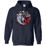 Sweatshirts Navy / S Deadpool 007 Pullover Hoodie