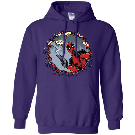 Sweatshirts Purple / S Deadpool 007 Pullover Hoodie