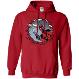 Sweatshirts Red / S Deadpool 007 Pullover Hoodie