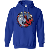 Sweatshirts Royal / S Deadpool 007 Pullover Hoodie