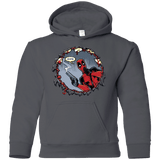 Sweatshirts Charcoal / YS Deadpool 007 Youth Hoodie