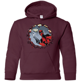 Sweatshirts Maroon / YS Deadpool 007 Youth Hoodie