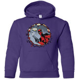 Sweatshirts Purple / YS Deadpool 007 Youth Hoodie