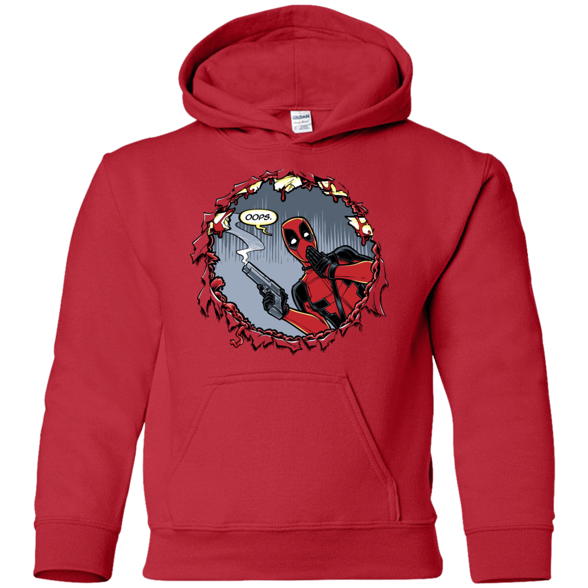 Sweatshirts Red / YS Deadpool 007 Youth Hoodie