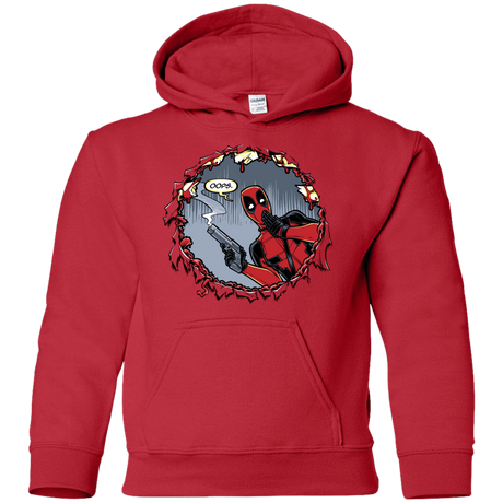 Sweatshirts Red / YS Deadpool 007 Youth Hoodie