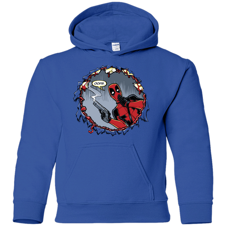 Sweatshirts Royal / YS Deadpool 007 Youth Hoodie