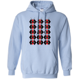 Sweatshirts Light Blue / Small Deadpool Argyle Pullover Hoodie