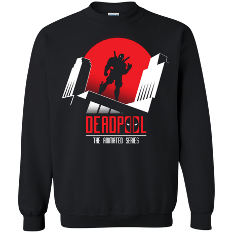Sweatshirts Black / Small Deadpool Crewneck Sweatshirt