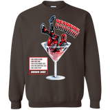 Sweatshirts Dark Chocolate / S Deadpool Daiquiri Crewneck Sweatshirt