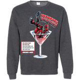 Sweatshirts Dark Heather / S Deadpool Daiquiri Crewneck Sweatshirt