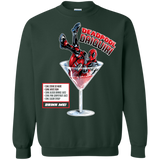 Sweatshirts Forest Green / S Deadpool Daiquiri Crewneck Sweatshirt