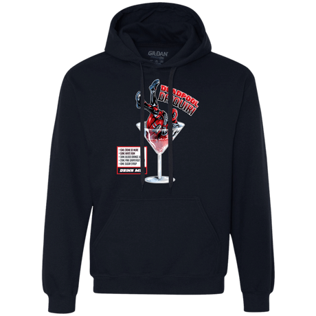 Sweatshirts Navy / S Deadpool Daiquiri Premium Fleece Hoodie