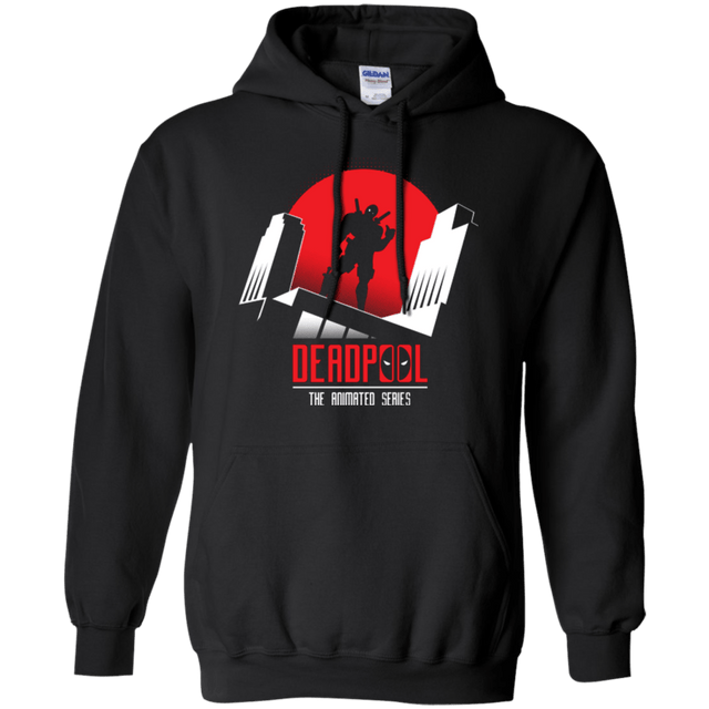 Sweatshirts Black / Small Deadpool Pullover Hoodie