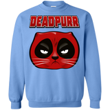 Sweatshirts Carolina Blue / Small Deadpurr2 Crewneck Sweatshirt