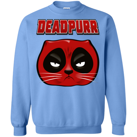 Sweatshirts Carolina Blue / Small Deadpurr2 Crewneck Sweatshirt