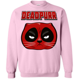 Sweatshirts Light Pink / Small Deadpurr2 Crewneck Sweatshirt