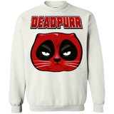 Sweatshirts White / Small Deadpurr2 Crewneck Sweatshirt