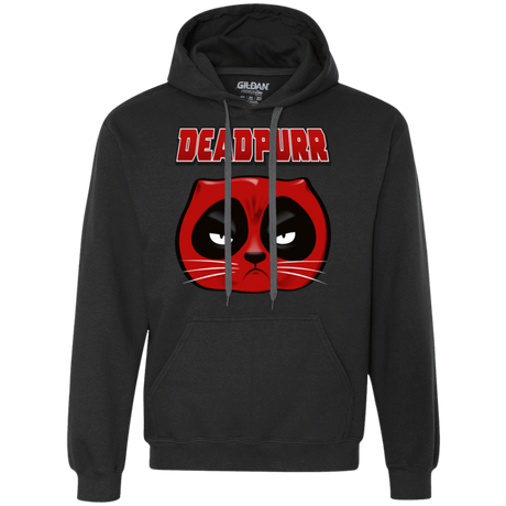 Sweatshirts Black / Small Deadpurr2 Premium Fleece Hoodie