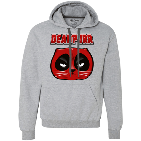 Sweatshirts Sport Grey / Small Deadpurr2 Premium Fleece Hoodie