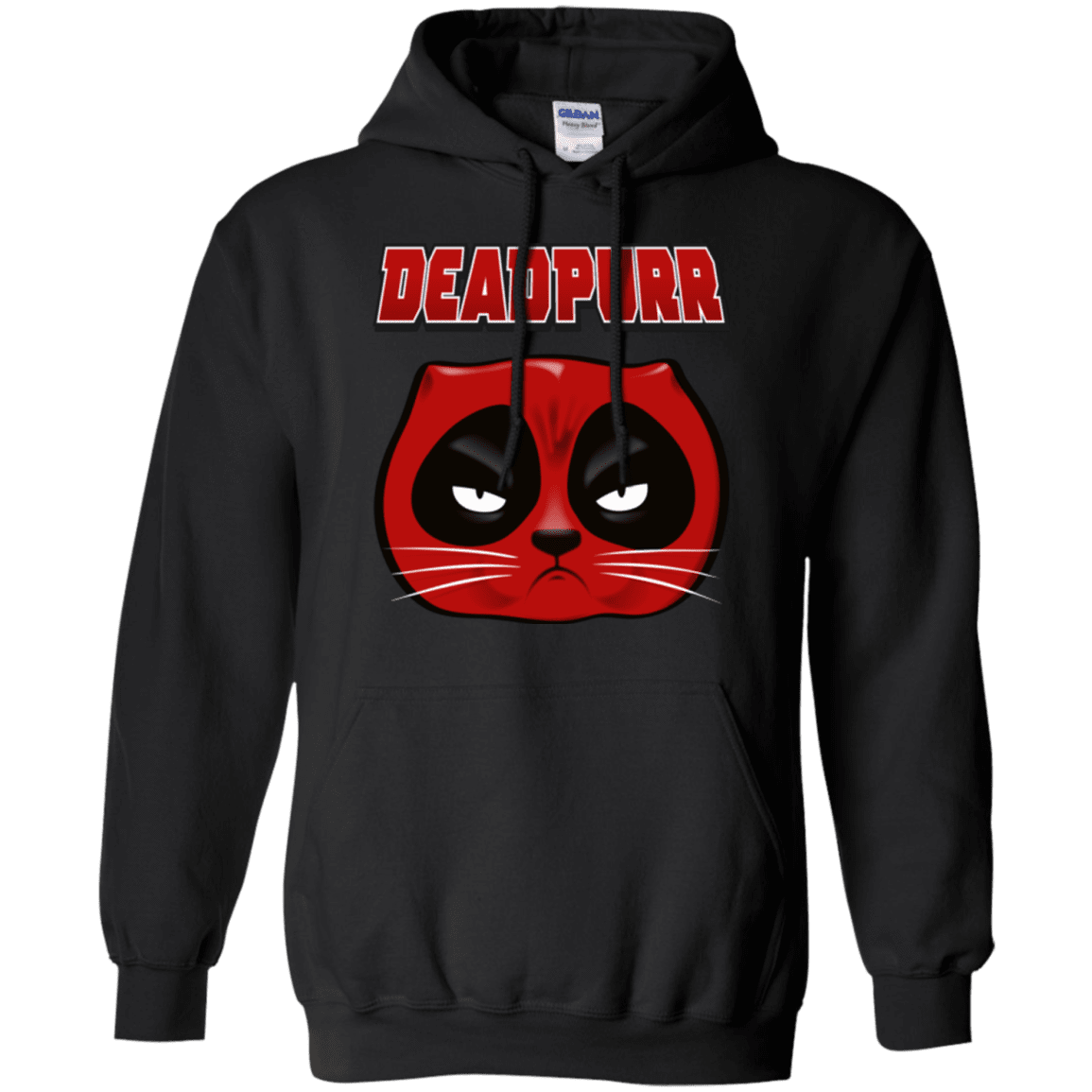 Sweatshirts Black / Small Deadpurr2 Pullover Hoodie