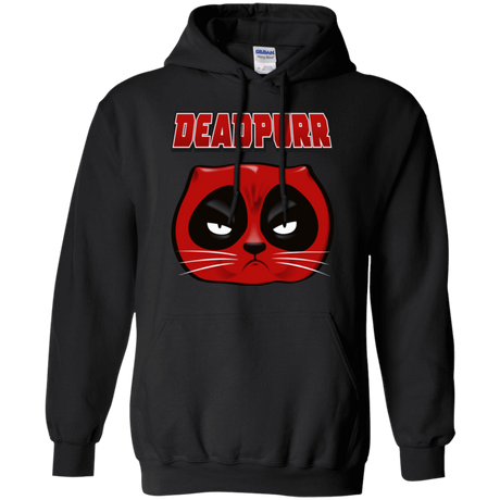 Sweatshirts Black / Small Deadpurr2 Pullover Hoodie