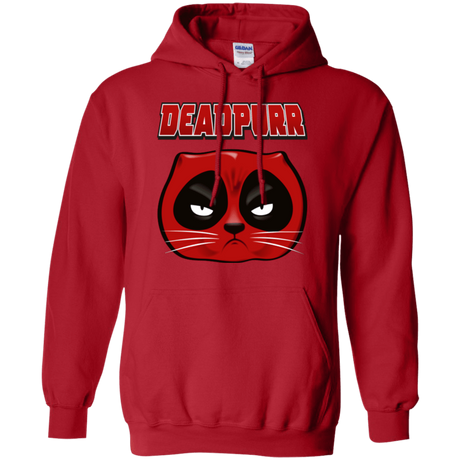 Sweatshirts Red / Small Deadpurr2 Pullover Hoodie