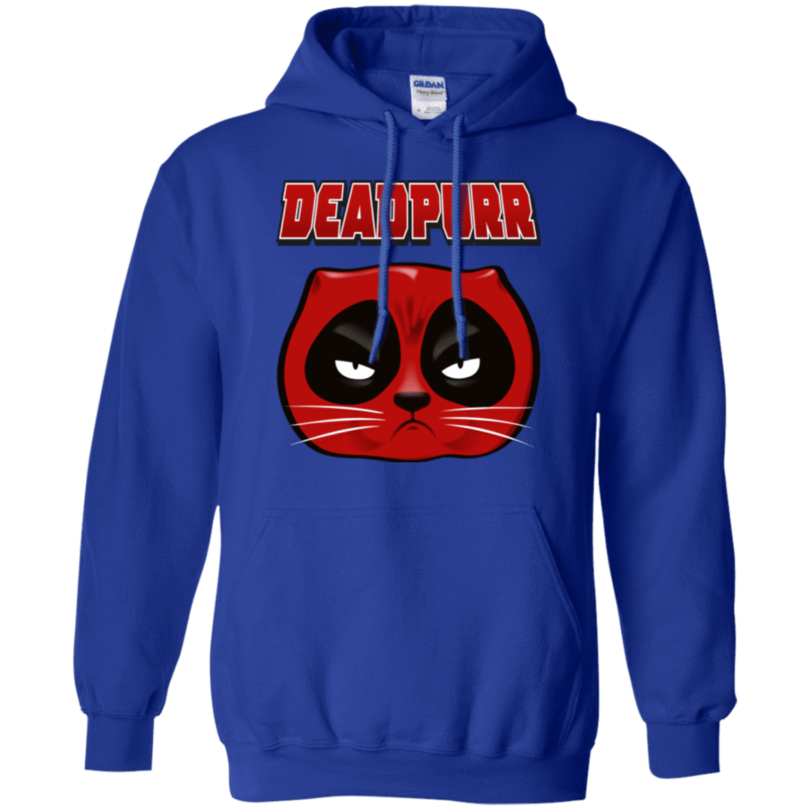 Sweatshirts Royal / Small Deadpurr2 Pullover Hoodie