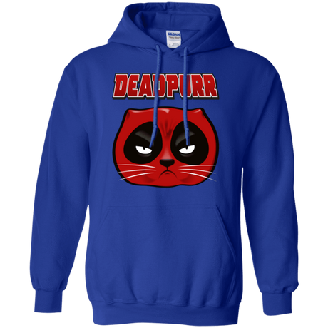 Sweatshirts Royal / Small Deadpurr2 Pullover Hoodie