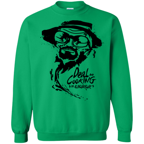 Sweatshirts Irish Green / Small Deal Cooking Crewneck Sweatshirt