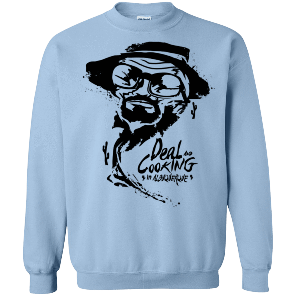 Sweatshirts Light Blue / Small Deal Cooking Crewneck Sweatshirt
