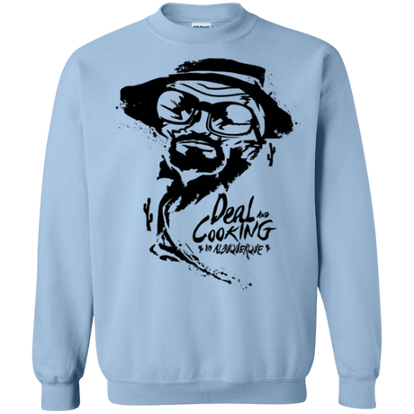 Sweatshirts Light Blue / Small Deal Cooking Crewneck Sweatshirt