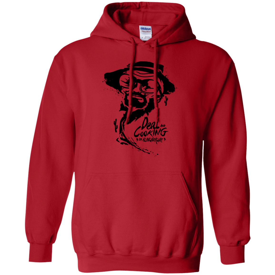 Sweatshirts Red / Small Deal Cooking Pullover Hoodie