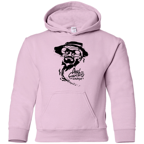 Sweatshirts Light Pink / YS Deal Cooking Youth Hoodie