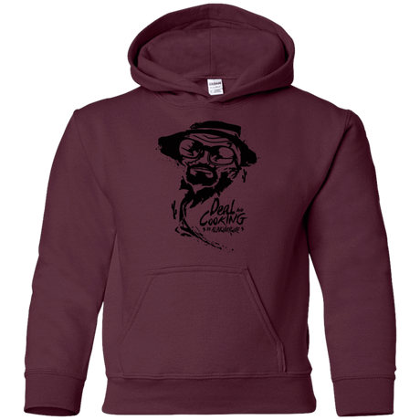 Sweatshirts Maroon / YS Deal Cooking Youth Hoodie