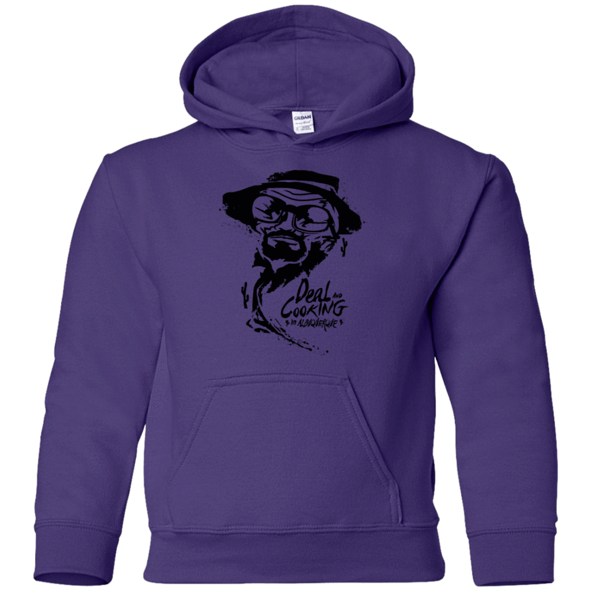 Sweatshirts Purple / YS Deal Cooking Youth Hoodie
